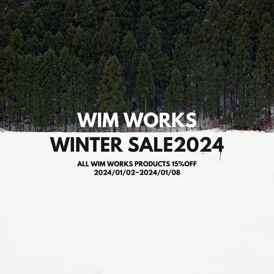 ❄︎ WIM WORKS WINTER SALE ❄︎